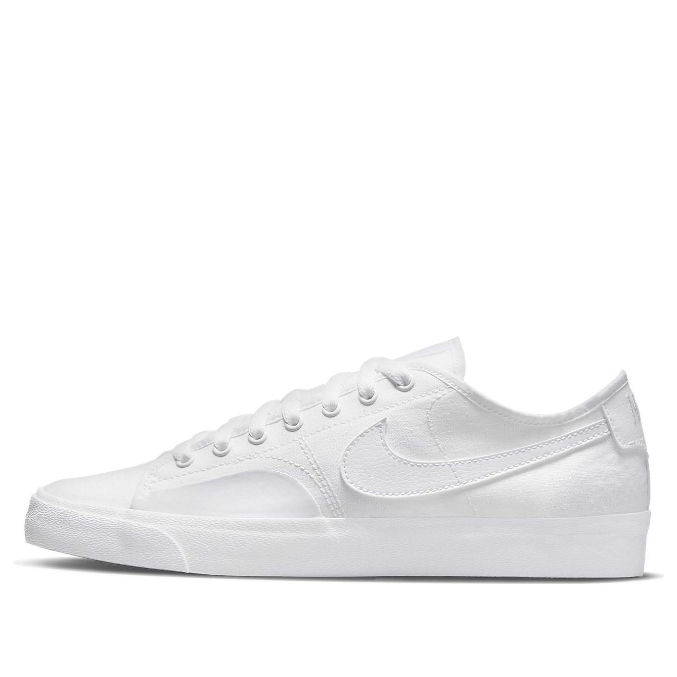 NikeBlazer Court SB 'Triple White'
