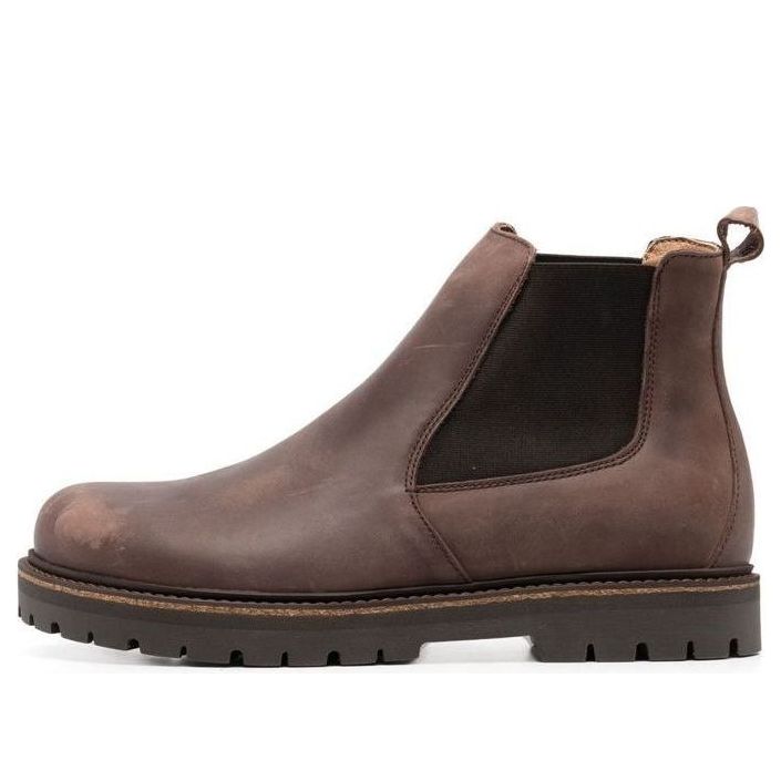 BirkenstockStalon Natural Leather Nubuck 'Mocca'