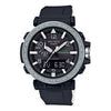 CASIOWaterproof Sports Solar Powered Mens Black Analog/Digital Combo