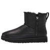UGG(WMNS) Classic Zip Mini Snow Boots Black