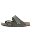 BirkenstockUji Nubuck Leather Suede Narrow Fit Sandals 'Thyme'