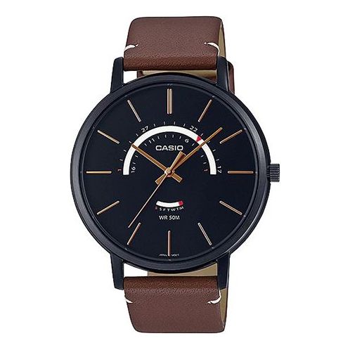 CASIOCasio Dress Classic Minimalistic Analog Watch 'Brown Black'