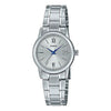 CASIOWaterproof Stainless Steel Strap Silver Analog