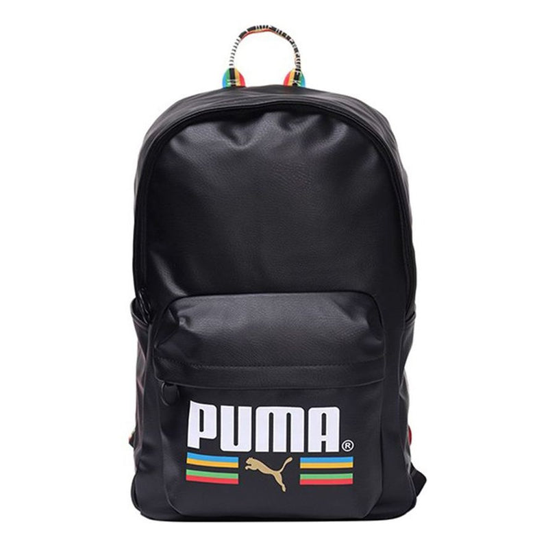 PUMAOriginals PU Tailored for Sport Backpack 'Black White Yellow'