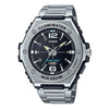 CASIOQuartz Limited Edition Waterproof Stainless Steel Strap Unisex Mens Black Analog