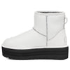 UGG(WMNS) Classic Mini Platform Matte Boot 'Ultra Matte White'