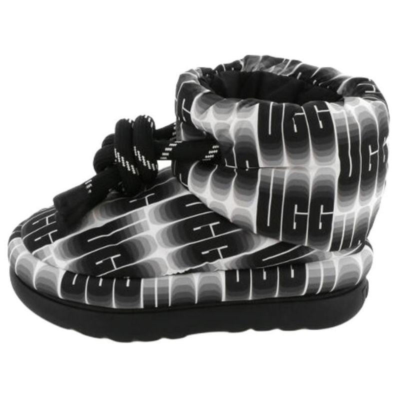 UGG(WMNS) Classic Maxi Wavelength Short Boot 'Black White'