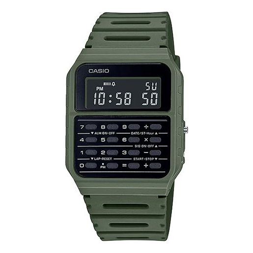 CASIOQuartz Waterproof Sports Unisex Mens GrayGreen Digital