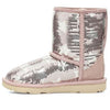 UGGClassic Short ll Sequin Star Big Boys Pink
