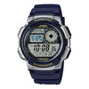 CASIOWaterproof Sports Mens Black Digital