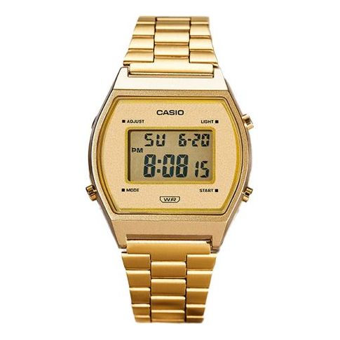 CASIOMen's  VINTAGE Series Retro Small Watch Color Classic Small Mens Gold Digital