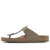 BirkenstockMedina Vegan Textile Narrow Fit Sandals 'Faded Khaki'