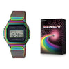 CASIOVintage Premium Digital Watch 'Rainbow'