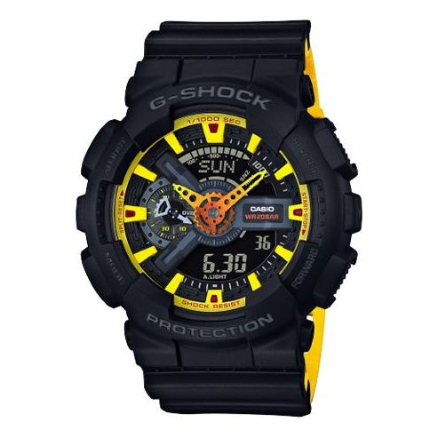 CASIOG-Shock Analog-Digital 'Black Yellow'