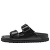 BirkenstockArizona Double-Buckle Slip-On Leather Sandals 'Black'