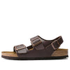 BirkenstockMilano Birko-Flor Sandals 'Dark Brown'