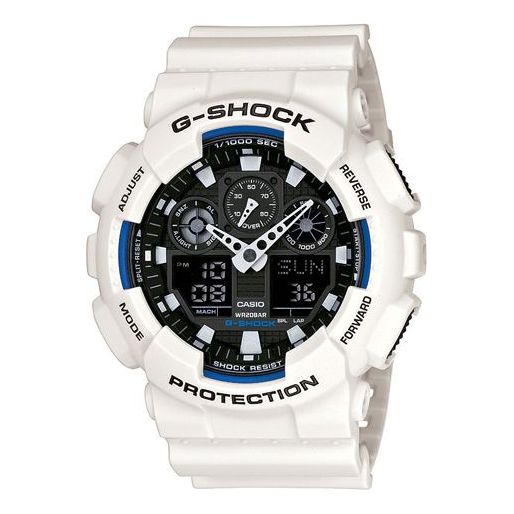 CASIOG-Shock Analog-Digital 'White'