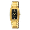 CASIOStainless Steel Strap Quartz Waterproof Black Dial Black Analog