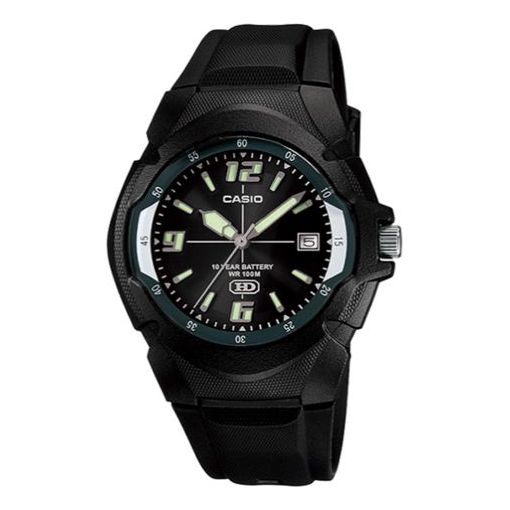 CASIOQuartz Waterproof Sports Mens Black Analog