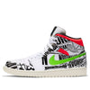 Air Jordan 1 Mid 'Over-Print Logos' 554724-119