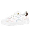 (WMNS) LOUIS VUITTON Time Out Sneakers 'White with Dreamy Monogram' 1ABZMF