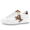 (WMNS) LOUIS VUITTON Time Out Sneakers 'White with Brown' 1AADMW