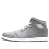 Air Jordan 1 Mid 'Grey White' 554724-003