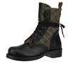 (WMNS) LOUIS VUITTON Metropolis Flat Ranger Shoes 'Olive Green Monogram with Black' 1A952D