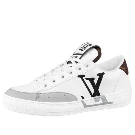 (WMNS) LOUIS VUITTON LV Charlie Sneakers 'White Grey Black' 1A9RWM