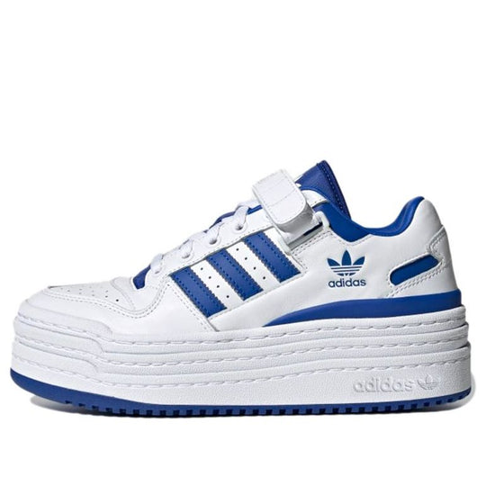 (WMNS) adidas Triple Platforum Low 'White Royal Blue' H05049