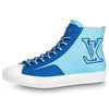 LOUIS VUITTON Tattoo Ankle Sneakers 'Blue' 1A8XVW
