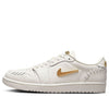 (WMNS) Air Jordan 1 Low Method of Make 'Sail Metallic Gold' FN5032-100