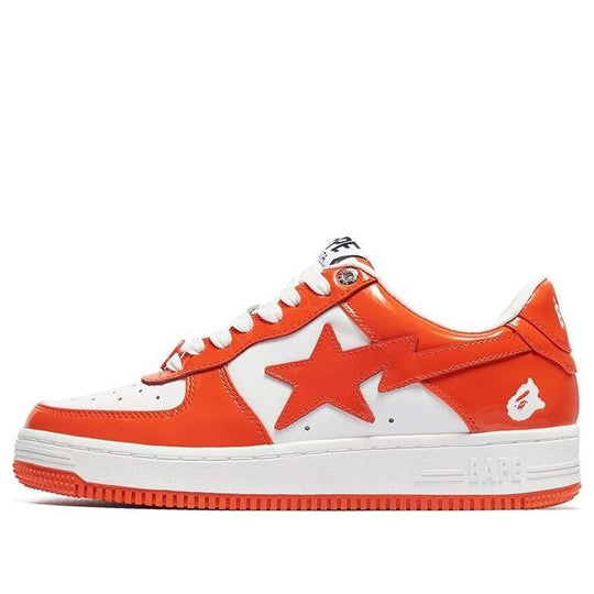 (WMNS) A BATHING APE Bape Sta 'Orange White' 1I70-291-001-ORANGE