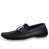 LOUIS VUITTON Monte Carlo Moccasin Shoes 'Black' 1A8F78