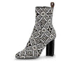 (WMNS) LOUIS VUITTON Silhouette Heelas 'Black Sophisticated Monogram' 1A8KN7