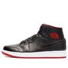 Air Jordan 1 Mid 'Black Red' 554724-028