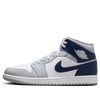 Air Jordan 1 Mid 'Wolf Grey Midnight Navy' DQ8426-104
