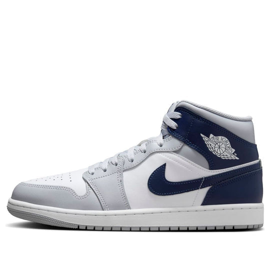 Air Jordan 1 Mid 'Wolf Grey Midnight Navy' DQ8426-104