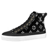 (WMNS) LOUIS VUITTON Stellar Ankle Sneakers 'Black White Monogram' 1A95NB