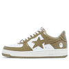 (WMNS) A BATHING APE Bape Sta Leather Low 'Beige' 1I70-291-021-BEIGE