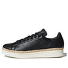 (WMNS) adidas originals Stan Smith Bold 'Black Brown White' DA9536