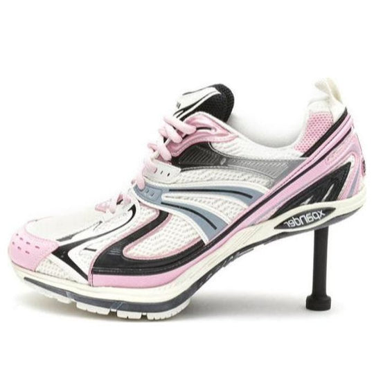 (WMNS) Balenciaga X-Pander Sneaker Heels 'White Pink Black' 669046W2RC65012