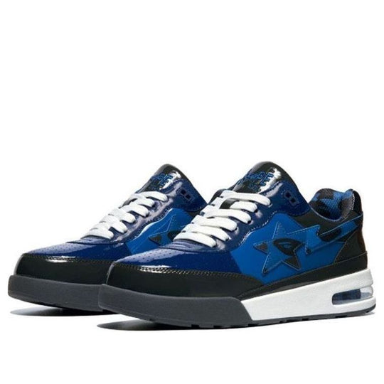 (WMNS) A Bathing Ape Bape Road Sta 'Black Blue' 1I80-291-003-BLCKB