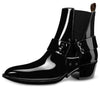 (WMNS) LOUIS VUITTON Rhapsody Ankle Boots 'Glossy Black Rubber' 1A66XV