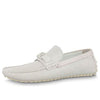 LOUIS VUITTON Hockenheim Moccasin Shoes 'White Minimonogram' 1ABM3T