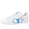 LOUIS VUITTON LV Luxembourg Samothrace Sneakers 'White with Blue' 1A9JDN