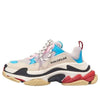 (WMNS) Balenciaga Triple S 'White Blue Pink' 2019 524039W09OH4196