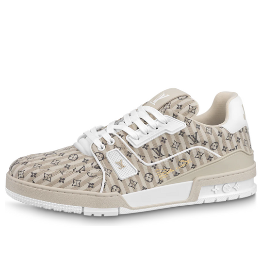 LOUIS VUITTON LV Trainer Sneakers 'Beige Monogram' 1ABG0J