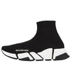Balenciaga Speed 2 Trainer Knit 'Black White' 617239W17021015