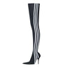 (WMNS) Balenciaga x adidas Knife Over The Knee Boots 'Black White' 724074W2ES11090